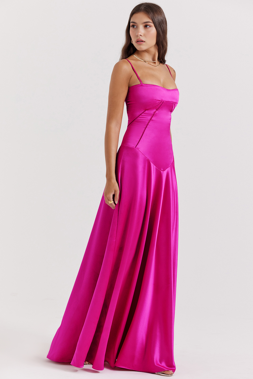Noelle | Vestido de Noche con Corsé Elegante