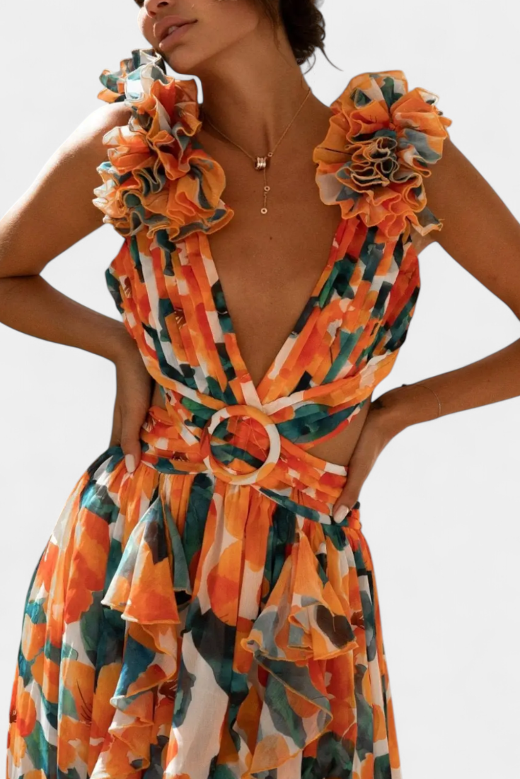 Zuleika | Vestido Chifón