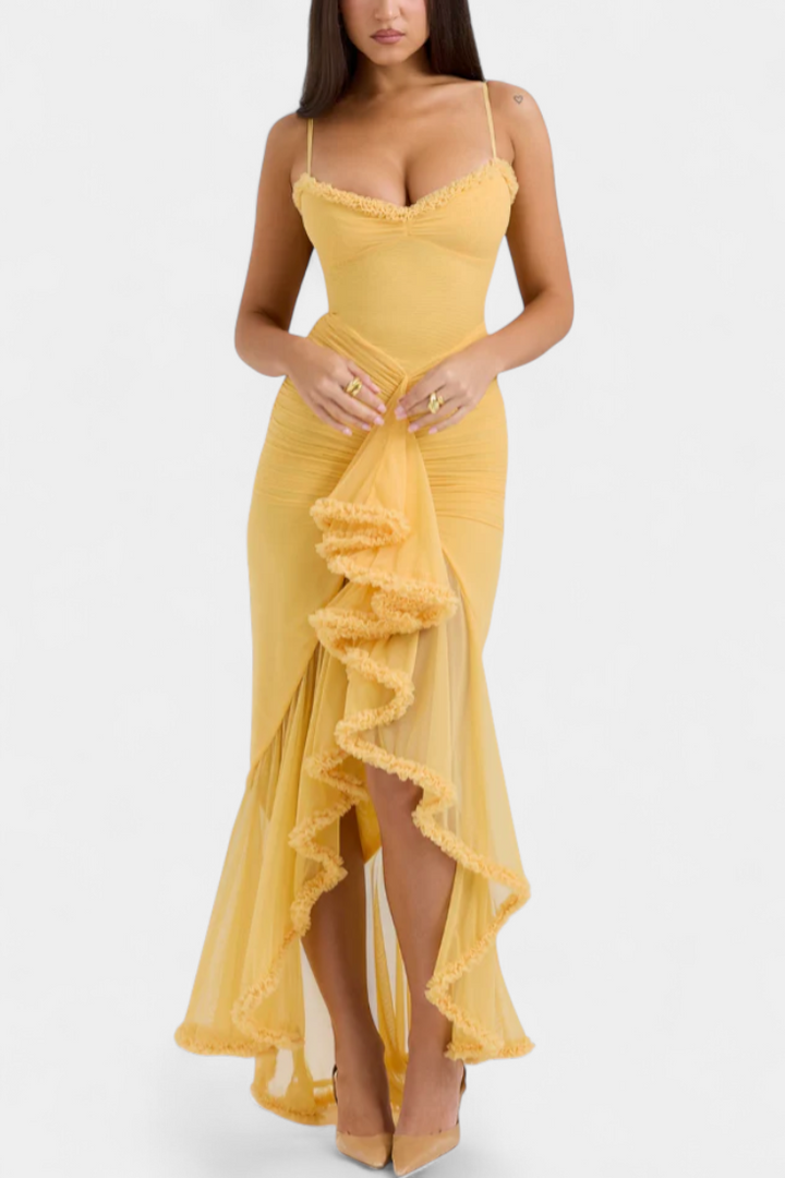Élodie | Vestido de Corsé con Volantes