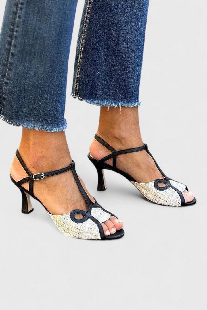 Iraida | Δίχρωμο Peep-Toe