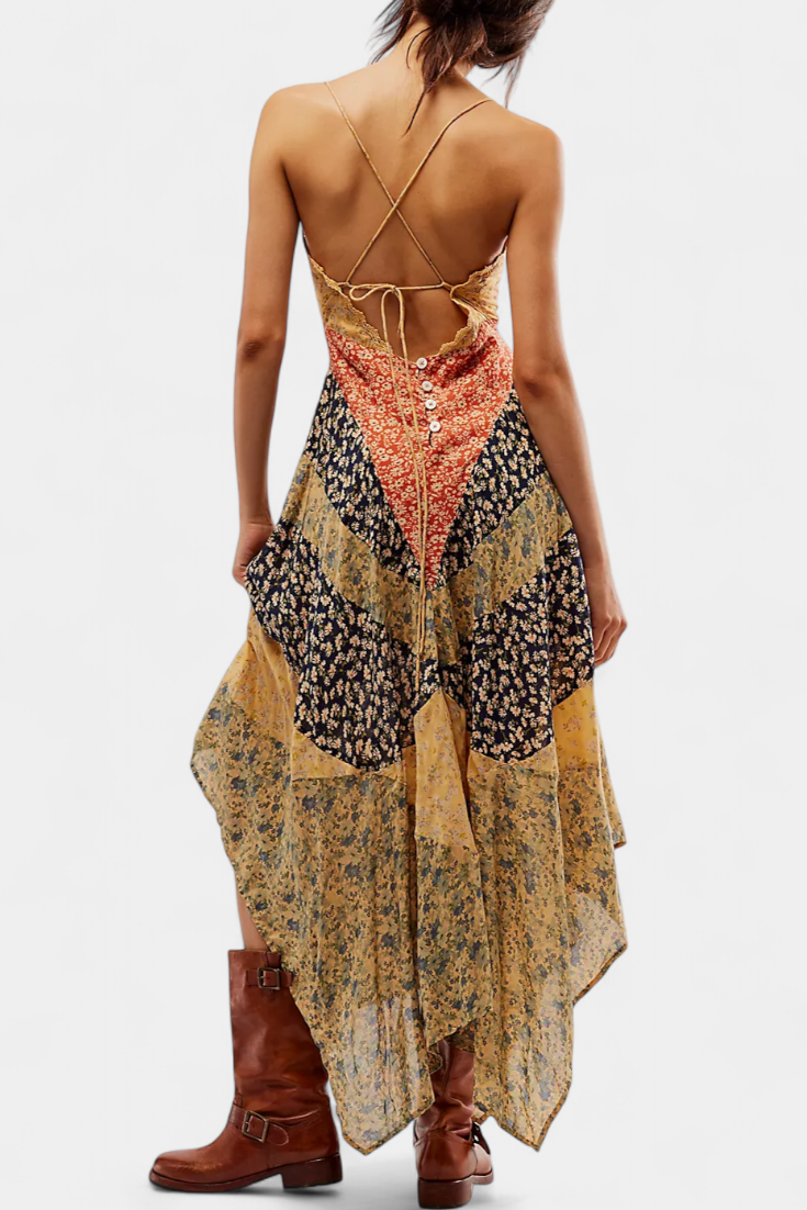 Francine | Floral Maxi
