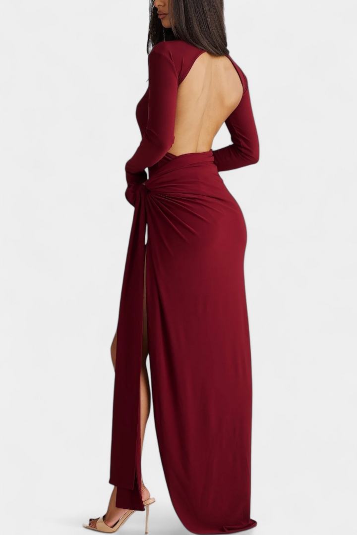 Lira | Vestido de Espalda Abierta | Atemporal