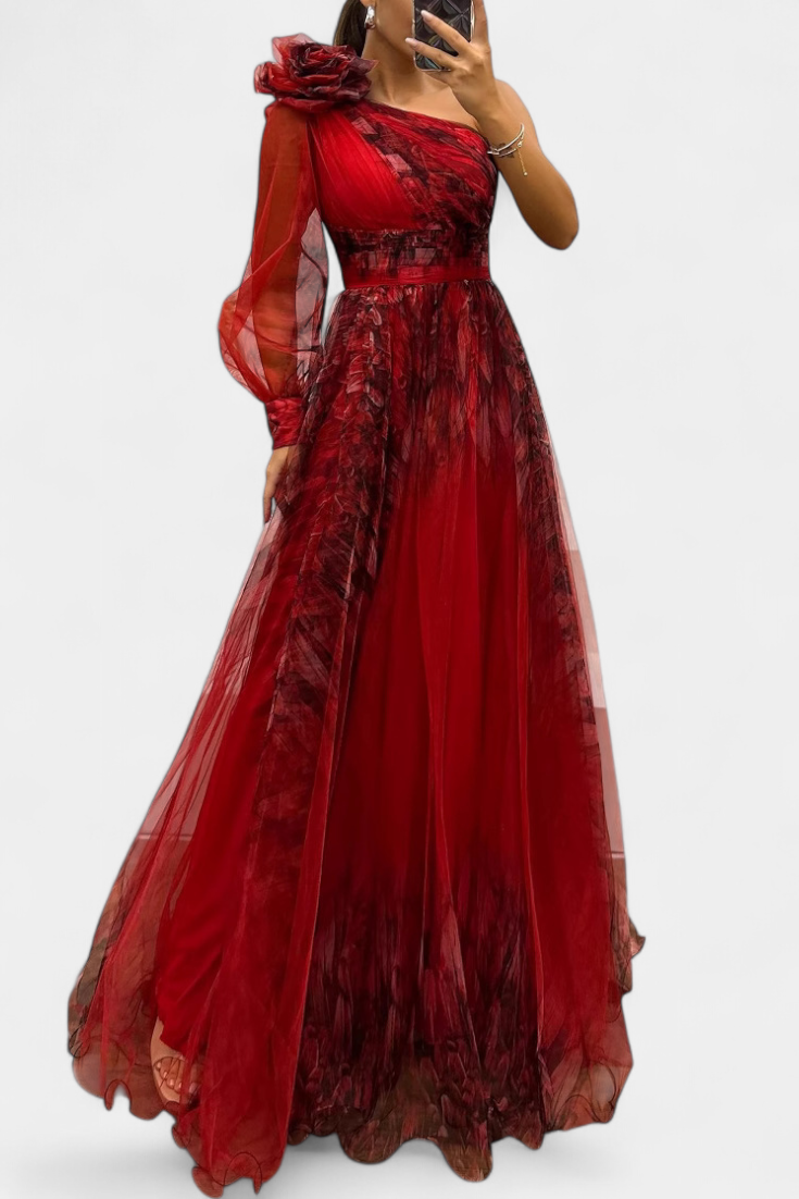Becca | Maxi Chiffón Flor
