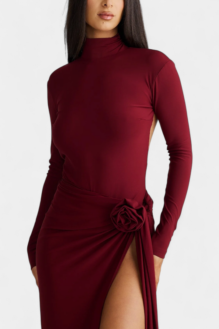 Lira | Vestido de Espalda Abierta | Atemporal
