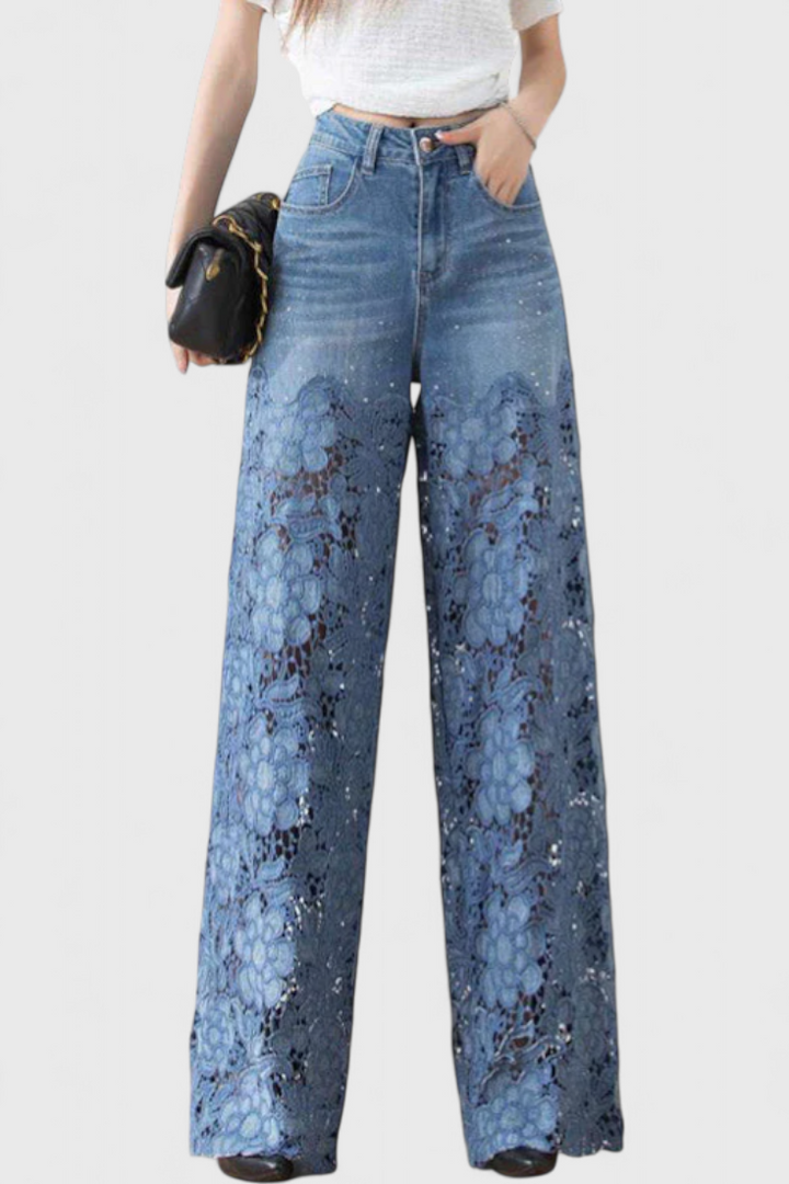 Jasiel | Lace Palazzo