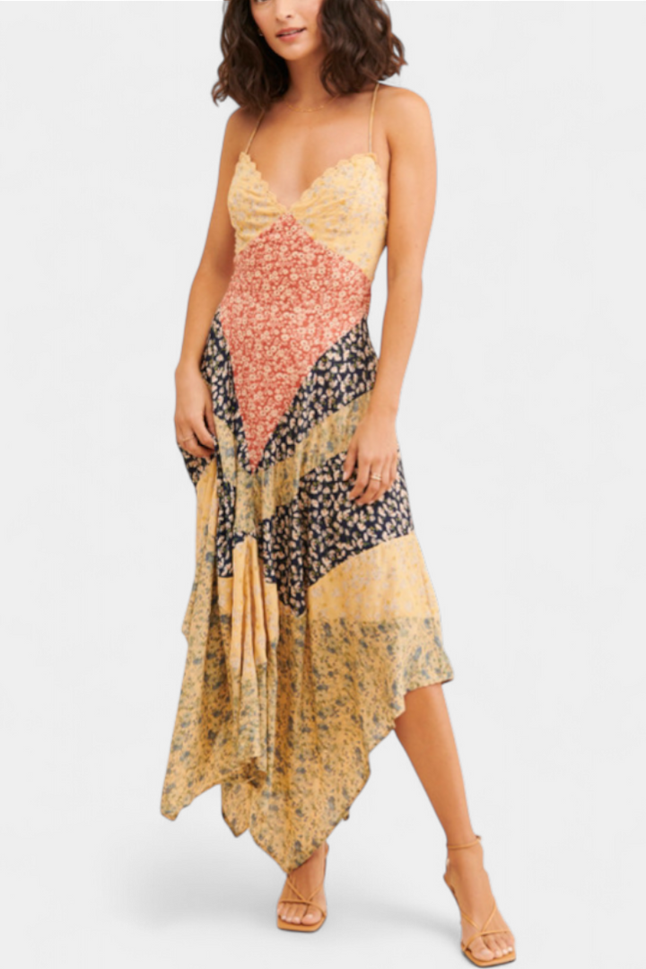 Francine | Floral Maxi