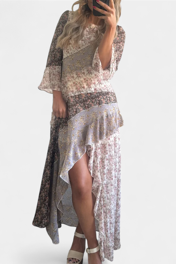 Ruth | Vestido 3/4 floral