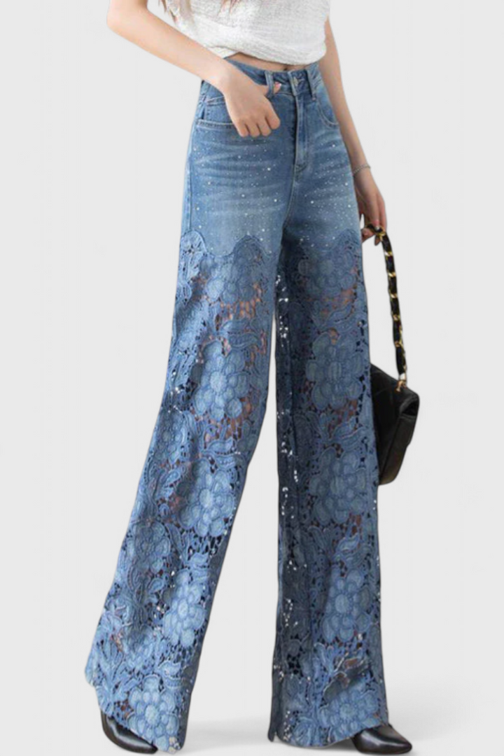 Jasiel | Lace Palazzo
