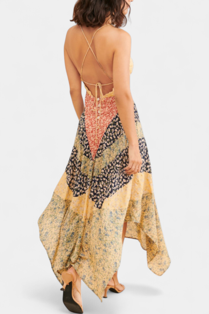 Francine | Floral Maxi