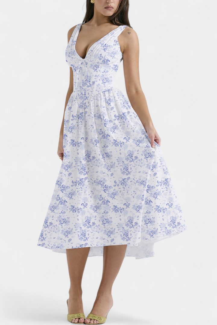 Margie | Vestido V Floral