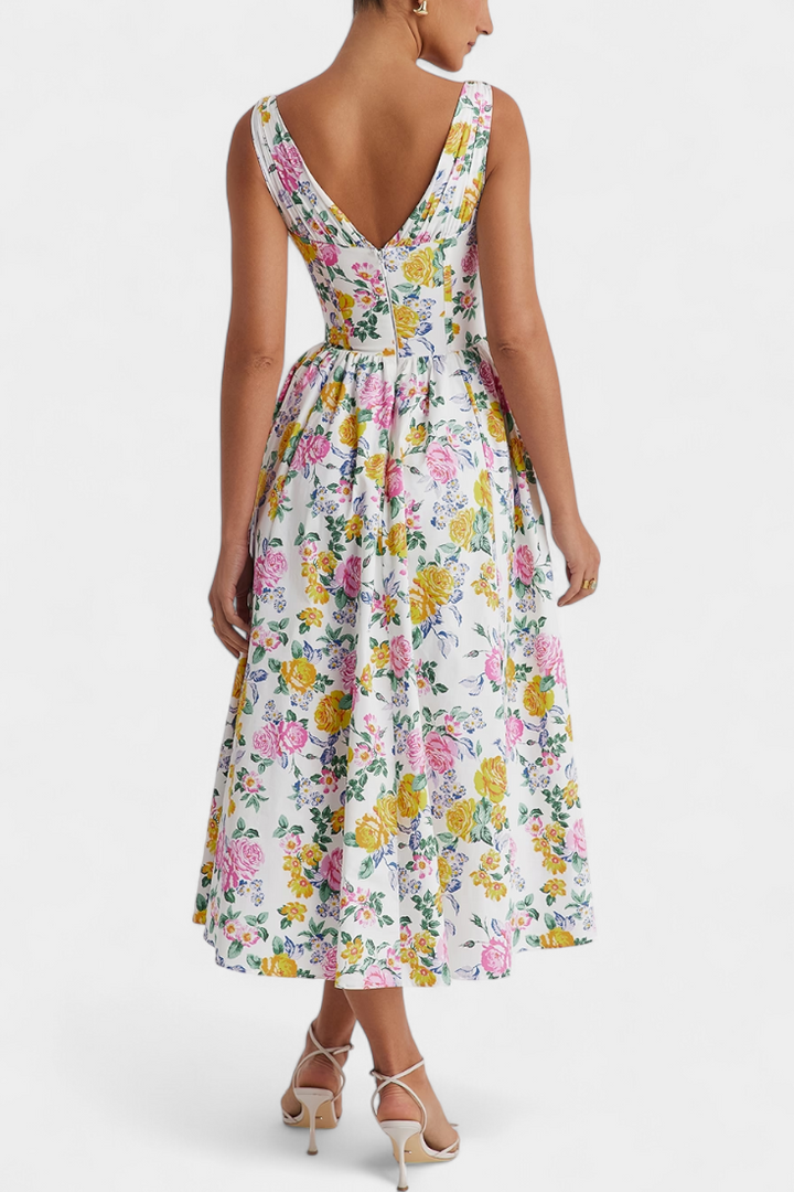Margie | Vestido V Floral