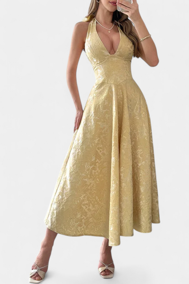 Gilda | Vestido Jacquard