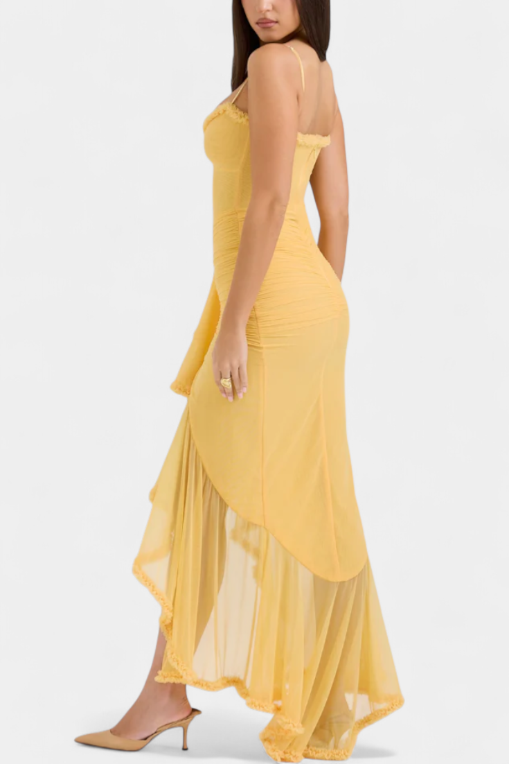 Élodie | Vestido de Corsé con Volantes