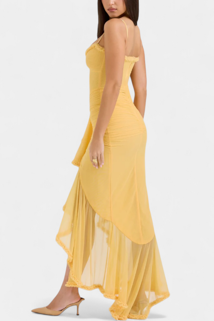 Élodie | Vestido de Corsé con Volantes
