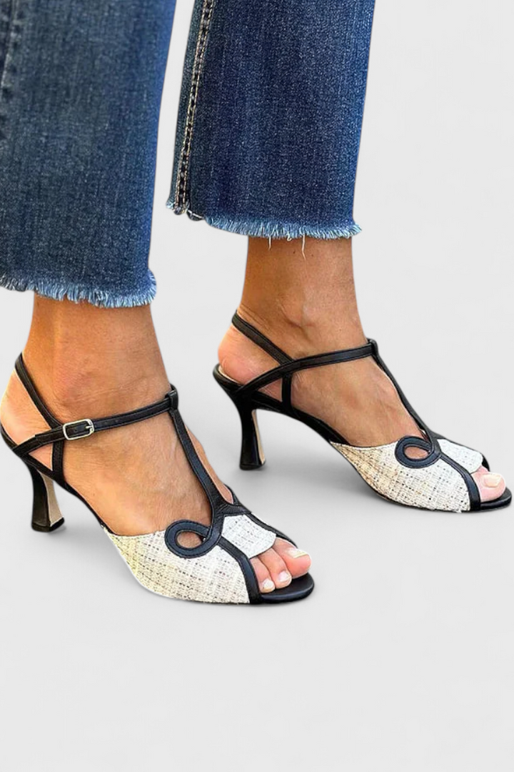 Iraida | Δίχρωμο Peep-Toe