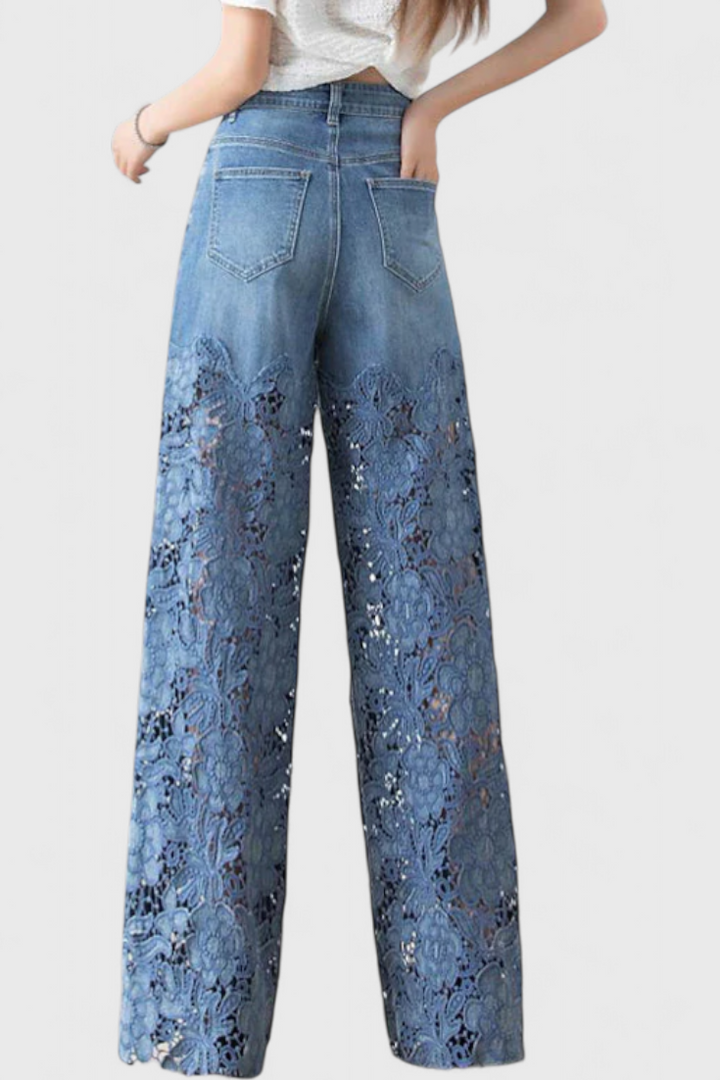 Jasiel | Lace Palazzo