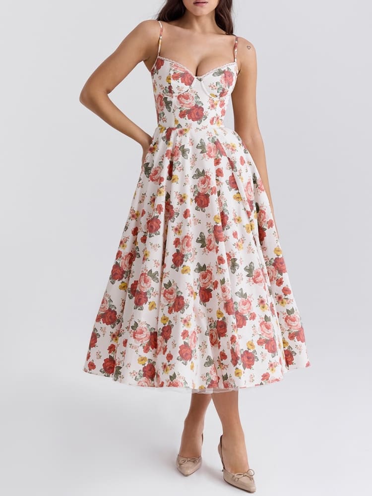 Arielle | Luxe Midi Dress