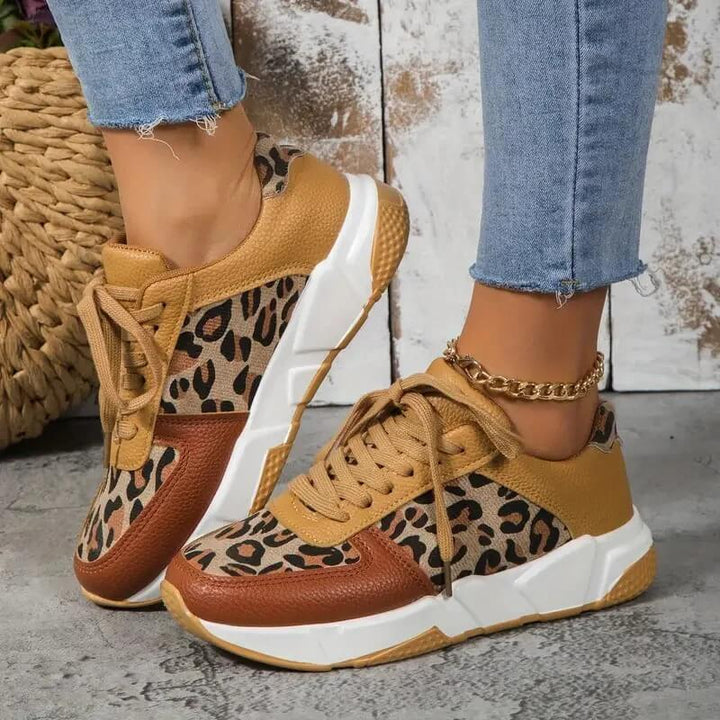 Nolira | Άνετα Sneakers Λεοπάρδαλης