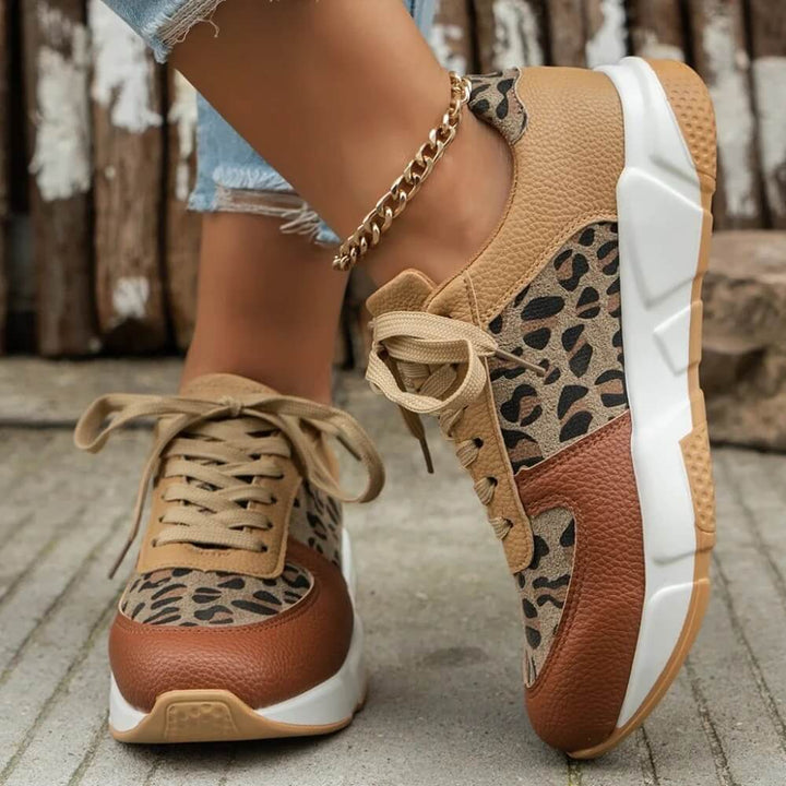 Nolira | Άνετα Sneakers Λεοπάρδαλης