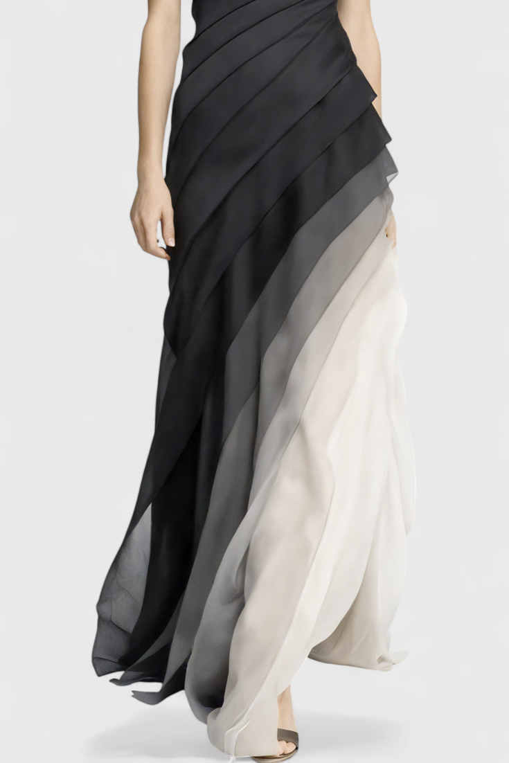 Angela | Vestido degradé