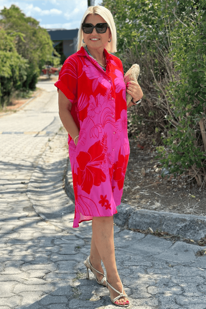 Ναόμι | Φόρεμα με φλοράλ print