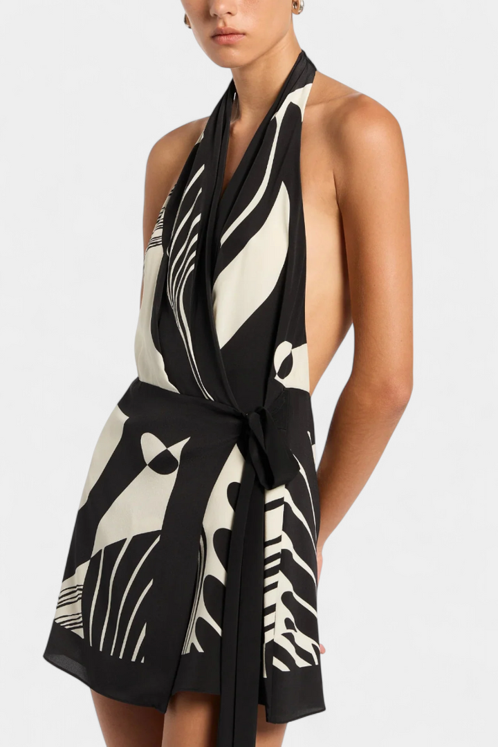 Fae | Vestido Mini Halter