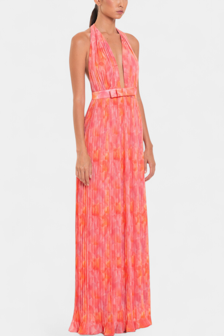 Prisca | Vestido plisado
